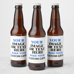 Custom Beer Bottle Labels, Unique Personalised Beer Bottle Label