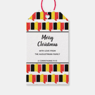 Custom BELGIUM Flag Gift Tags
