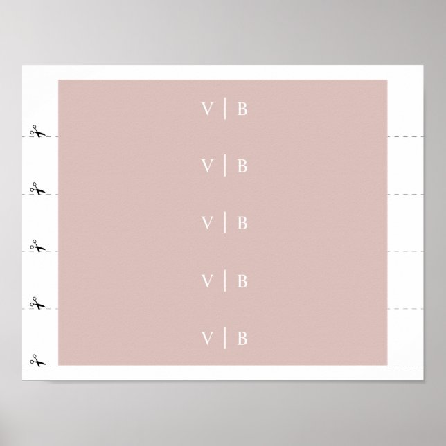 Custom Belly Band - Value Cardstock Paper (Matte) Poster (Front)