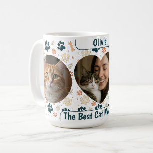 Custom Best Cat Mom Ever Coffee Mug – Personalized