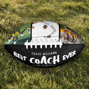 Custom BEST COACH EVER Cool Street Style 3 Photos American Football