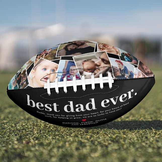 Custom Best Dad Ever American Football (Creator Uploaded)