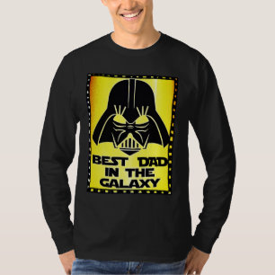 Custom BEST DAD IN THE GALAXY Modern Long Sleeve T-Shirt