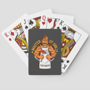 Custom Best Dad Papa Father Ever Just Ask Funny Playing Cards