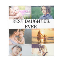 Custom Best Daughter Ever 6 photo collage