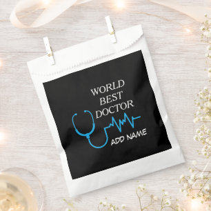 Custom Best Doctor Ever Graduation Appreciation Favour Bags