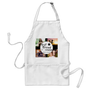 Custom Best Friend Forever Apron – 4-Photo Collage