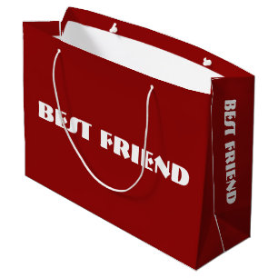 Custom "BEST FRIEND" Gift Bag