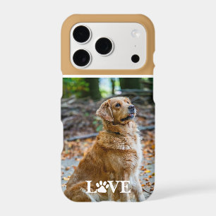 Custom Best Friend Photo Love Heart Paw Print Text