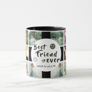 Custom Best Friends Forever 16-Photo Collage Mug