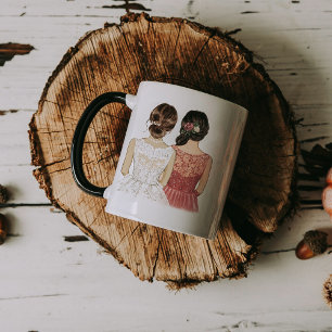 Custom Best Friends Mug Custom Bridesmaid Mugs