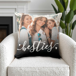 Custom Best Friends Photo Keepsake Cushion