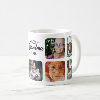 Custom Best Grandma Ever Add Photo Personalised Coffee Mug