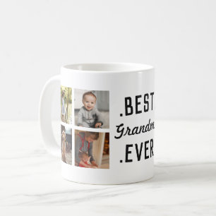 Custom Best Grandma Ever Photo Mug