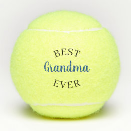 Custom Best Grandma, Gigi Mamaw Ever Tennis Balls