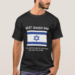Custom BEST JEWISH DAD T-Shirt