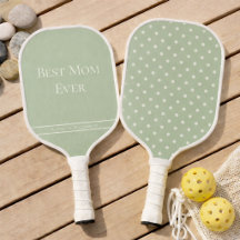 Custom Best Mum Ever Pink White Polka Dots
