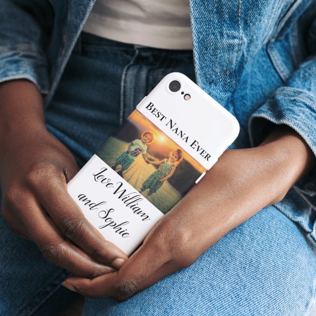 Custom Best Nana Ever Photo  Case-Mate iPhone Case (Custom Best Nana Ever Photo Case-Mate iPhone Case)