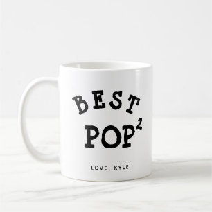custom best pop pop grand dad father's day coffee mug
