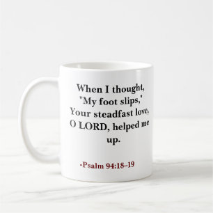 Custom bible verse Christian  Coffee Mug