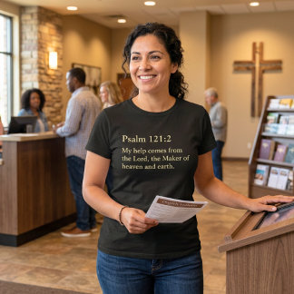 Custom Bible Verse Quote Christian Gifts for Women T-Shirt