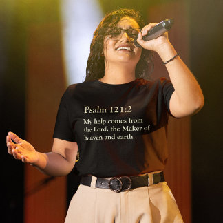 Custom Bible Verse Quote Christian Gifts for Women T-Shirt