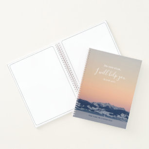 Custom Bible Verse   Swiss Alps Prayer Journal