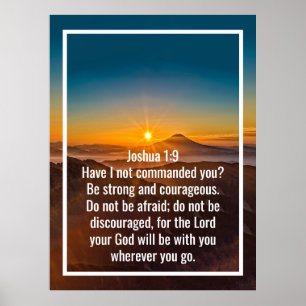 Custom bible verses quotes and personalised word poster