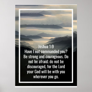 Custom bible verses quotes and personalised word poster