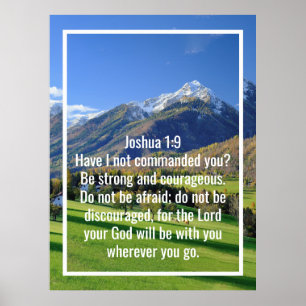 Custom bible verses quotes and personalised word poster
