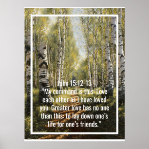 Custom bible verses quotes and personalised word poster