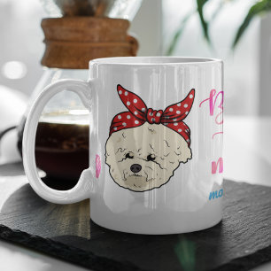 Custom Bichon Frisé Mum Mother's Day Cute Gift Coffee Mug