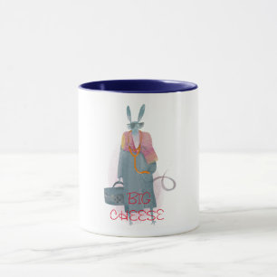 custom big cheese funny doctor medical pun humour mug