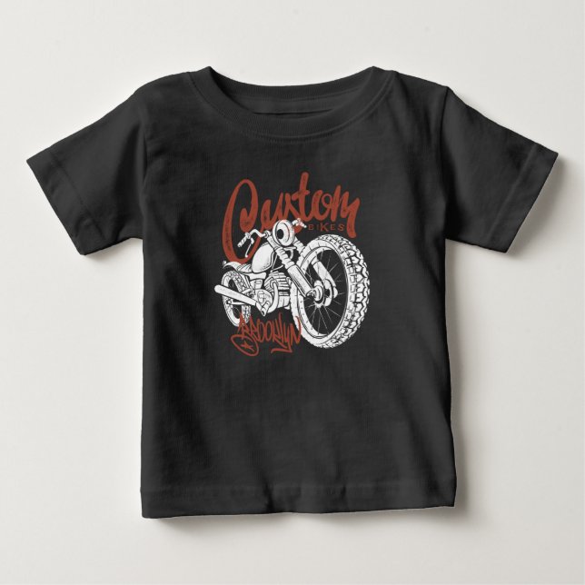Custom bike baby T-Shirt (Front)
