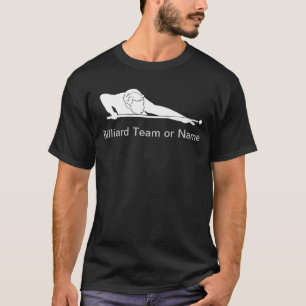 Custom Billiards Pool League Team Gear T-Shirt