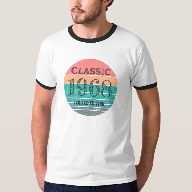 Custom Birth Year Classic Limited Edition T-shirt (Front)