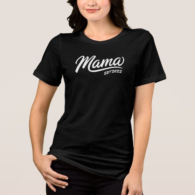 Custom Birth Year & Est. Mum Shirts – Personalised (Front)