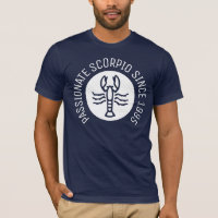 Custom Birth Year Zodiac Passionate Scorpio Men's 