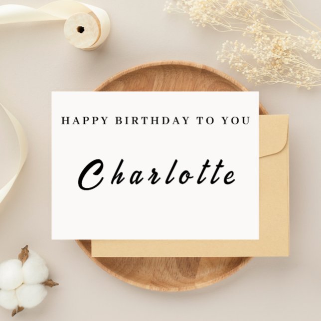 Custom Birthday Card for her (Custom Birthday Card for her)