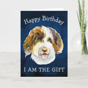 Custom Birthday Card from your Australian Doodle