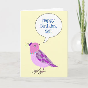 Custom Birthday Card Personalised Funny Birthday
