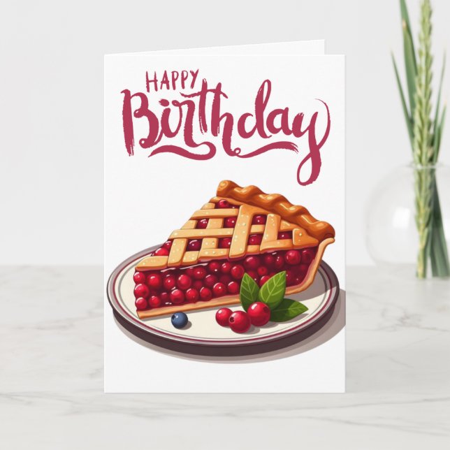 Custom Birthday Card with Unique Colouring Page (Front)