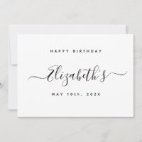 Custom  Birthday 