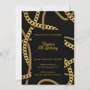 Custom Birthday Invitation