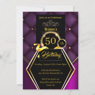 Custom Birthday Invitation
