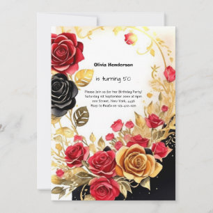 Custom Birthday Invitation