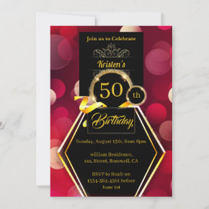 Custom Birthday Invitation