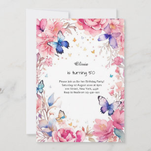 Custom Birthday Invitation