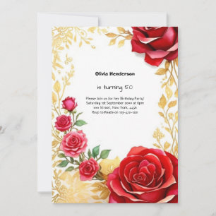 Custom Birthday Invitation