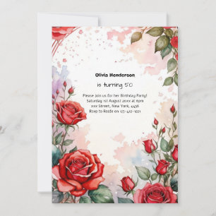 Custom Birthday Invitation